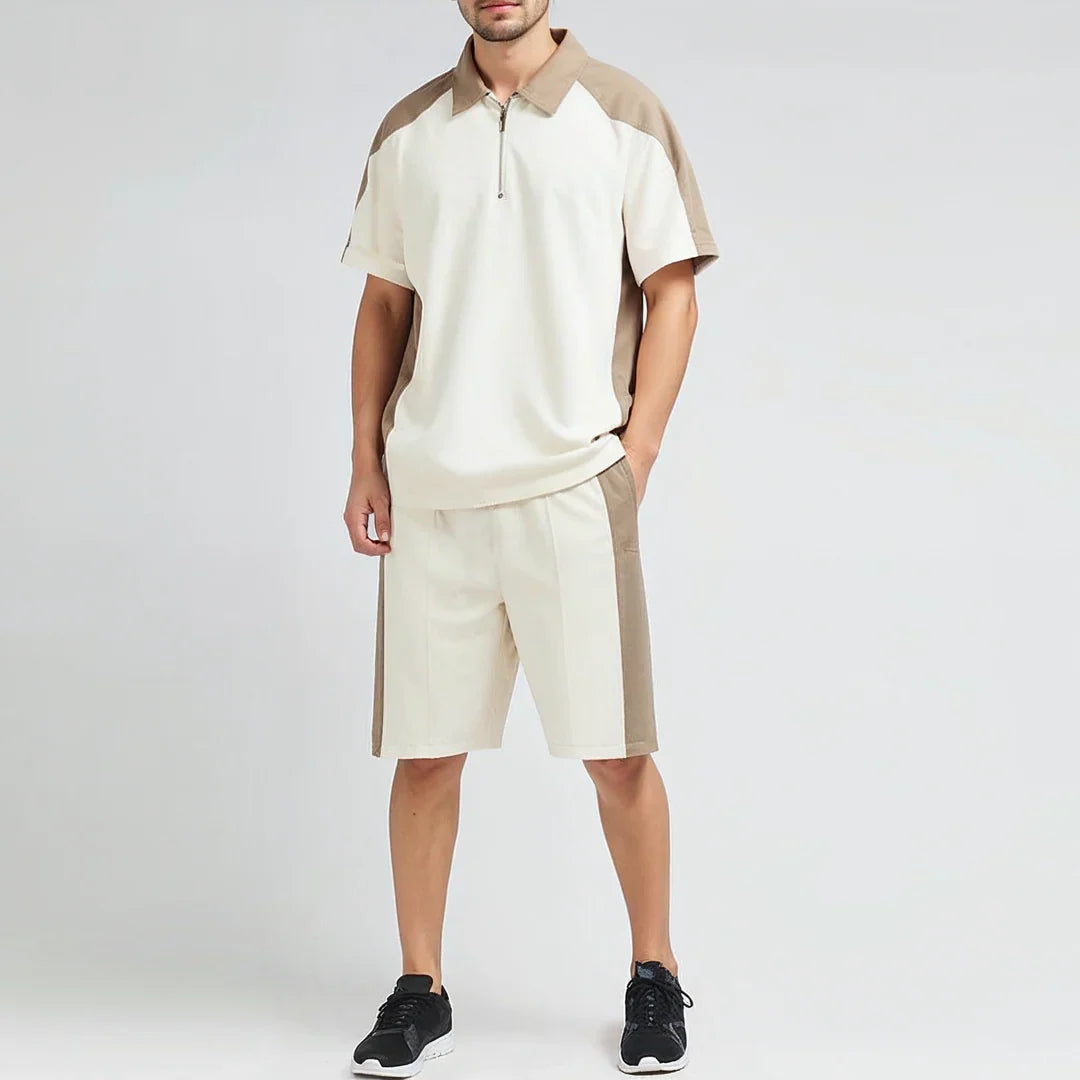 Thibaut - Tofarvede Todelt Sommersæt