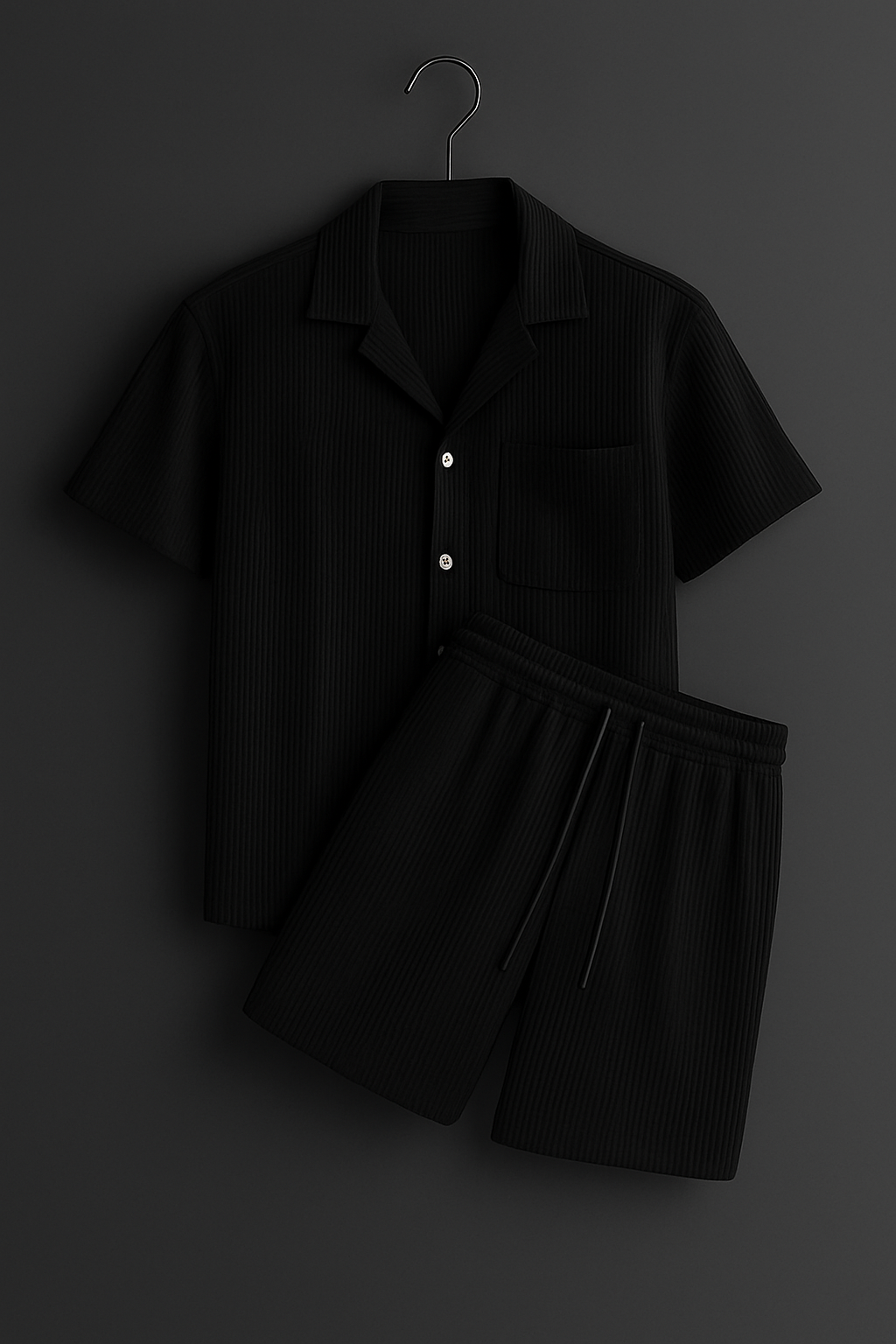 Eugen - Økologisk Bomulds Skjorte & Shorts Sæt