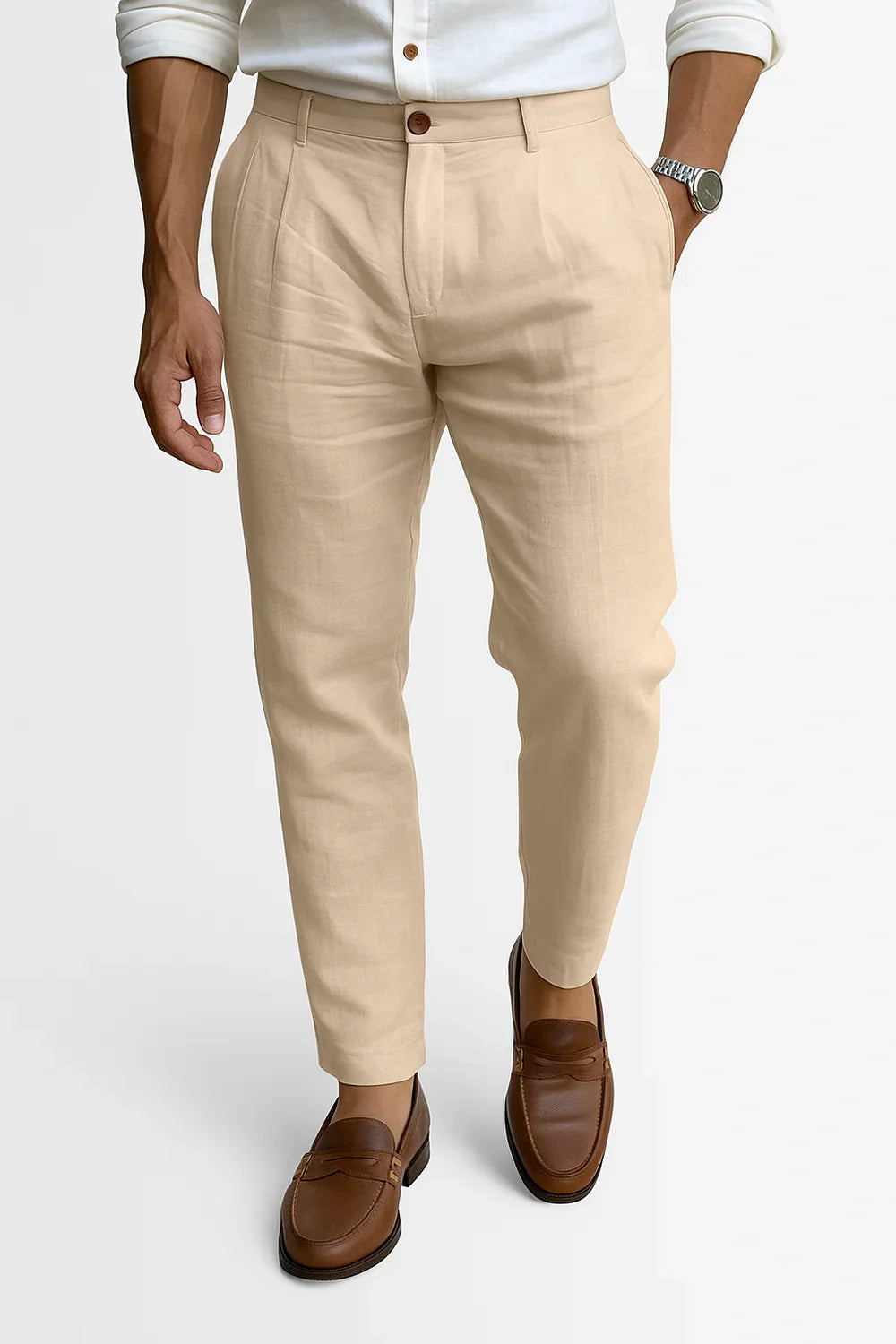 Santiago - Sofistikerede Lette Linnedbukser