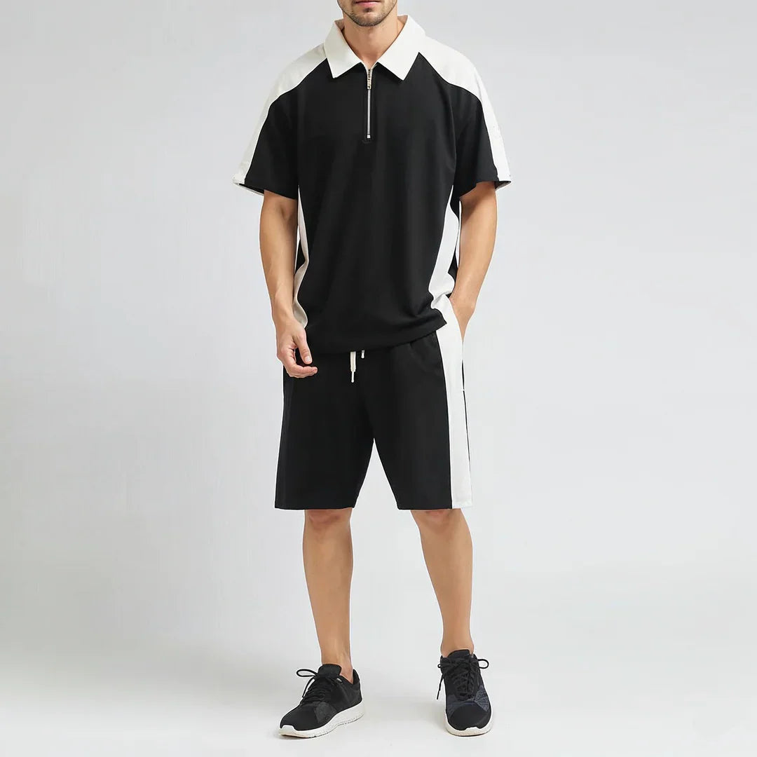 Thibaut - Tofarvede Todelt Sommersæt