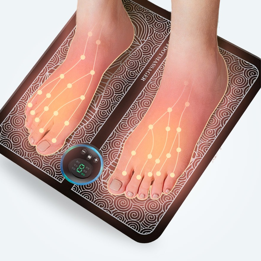 PILAX® Masseur de Pieds | Technologie Révolutionnaire EMS