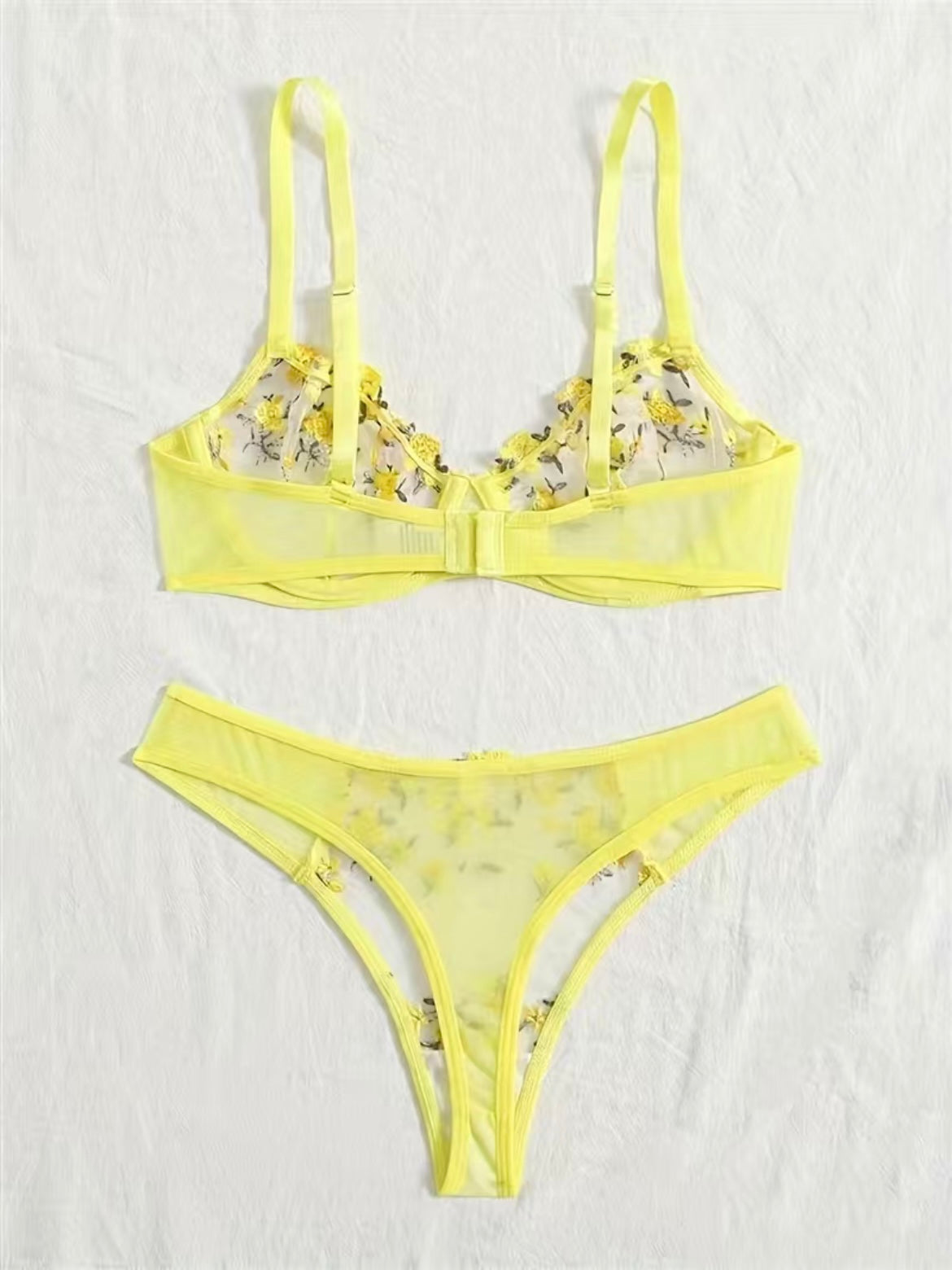 Mexico - Ensemble de Lingerie en Transparence