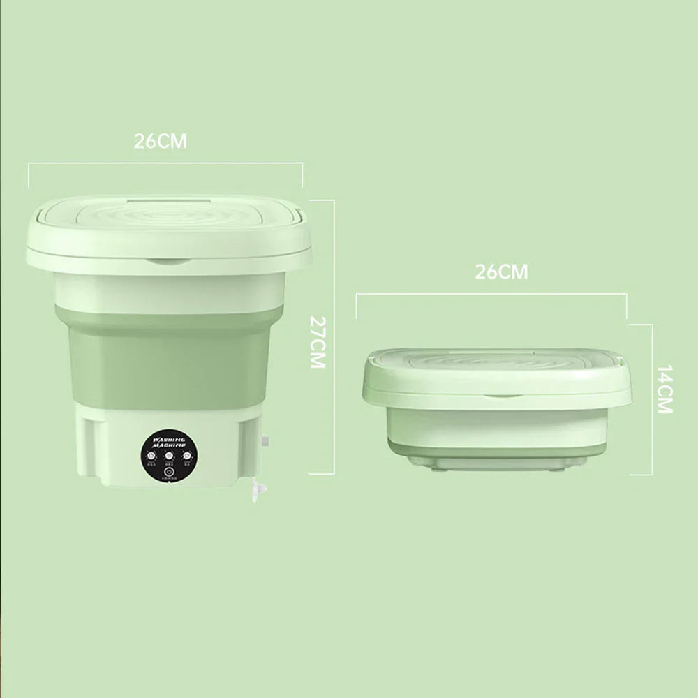 PORTLING® Mini Machine à Laver Pliable