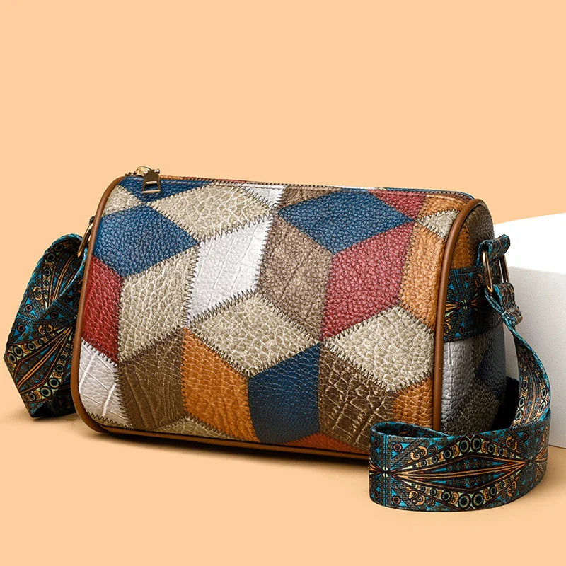 Phoebe - Elegant Håndlavet Læder Crossbody Taske