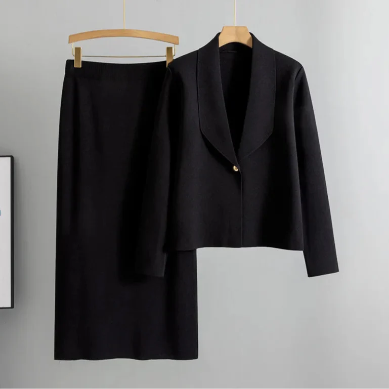 Elisabeth - Ensemble Chic en Laine Raffinée