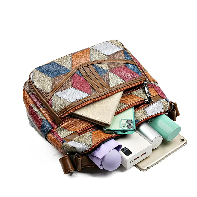 Hallie - Elegant Håndlavet Læder Crossbody Taske