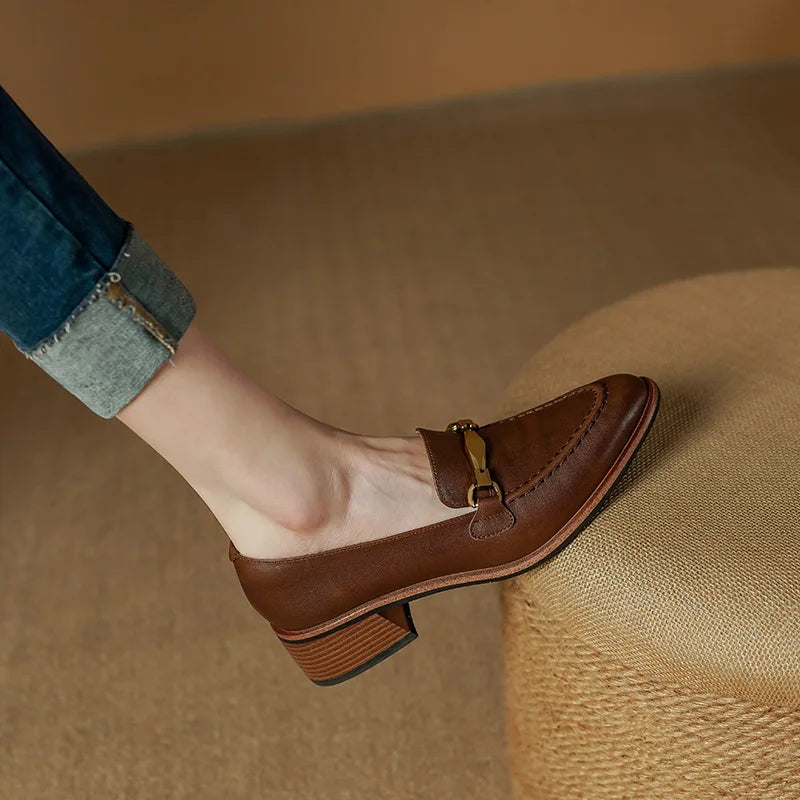 Marjory - Štýlové Mokasíny z Pravej Kože