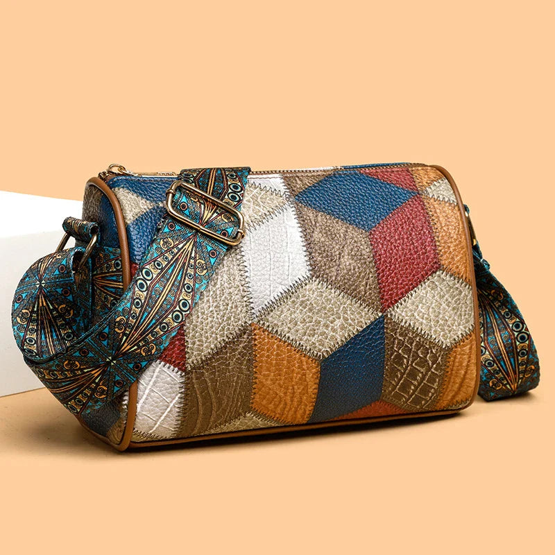 Phoebe - Elegant Håndlavet Læder Crossbody Taske