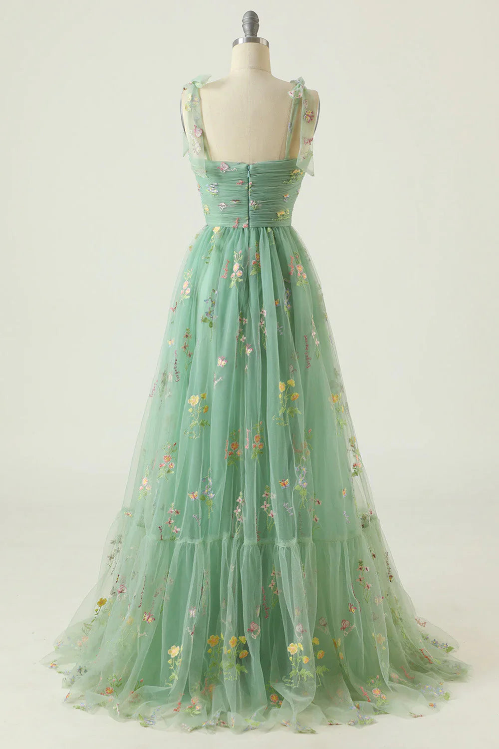 Aurora - Robe de Bal en Tulle Brodée Haut de Gamme