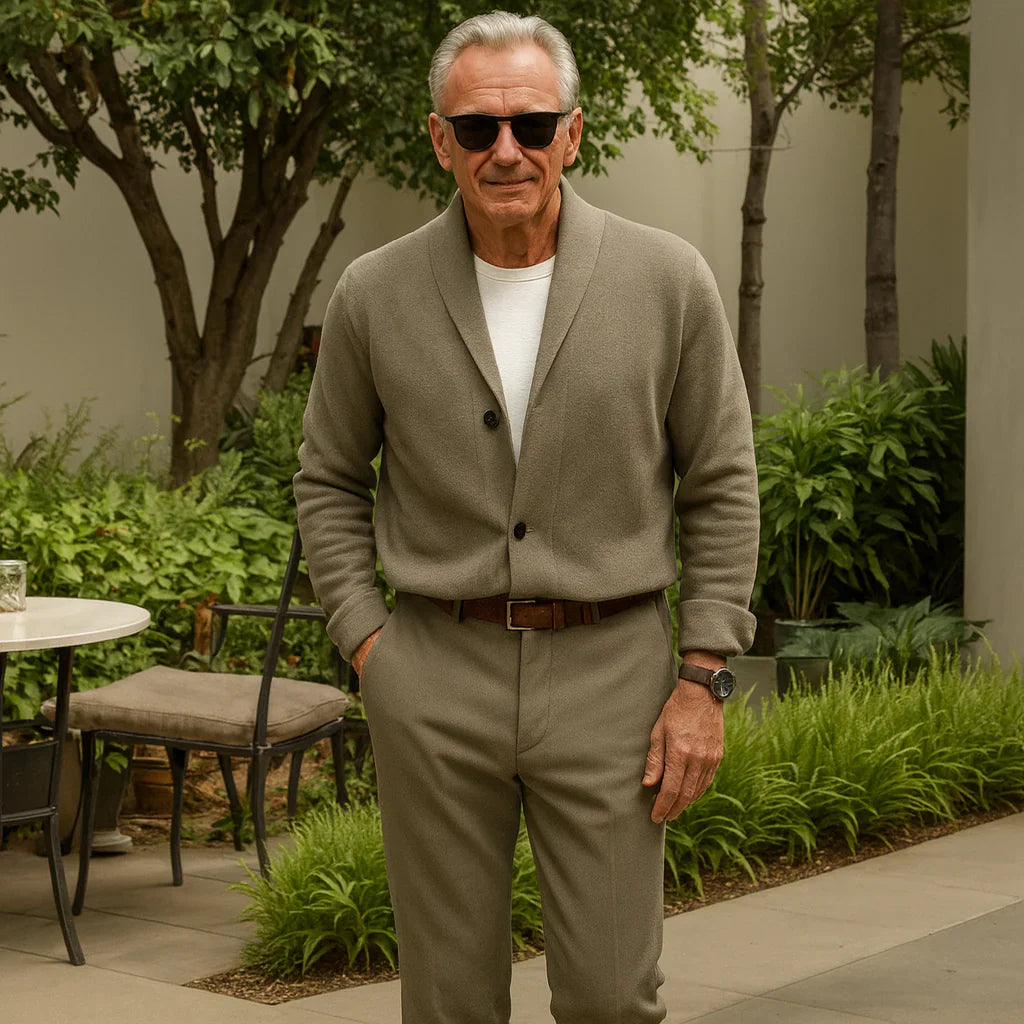 Leonard - Sofistikovaná Prémiová Vlněná Bunda