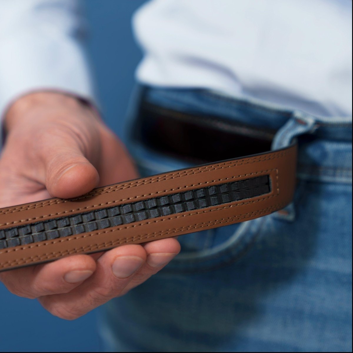 Baulto® Ceinture Intelligente Sans Trous en Cuir