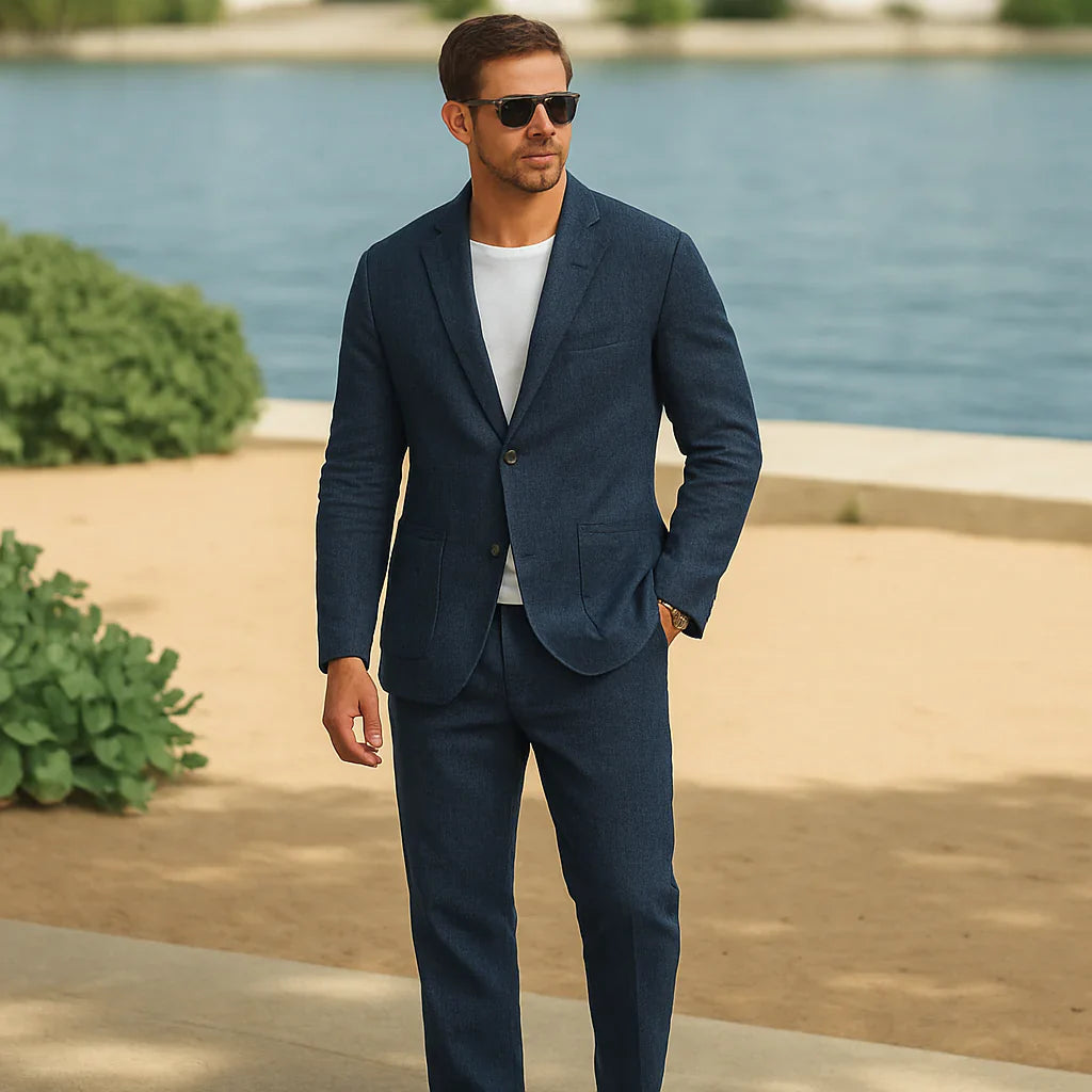 Milan - Elegantná Kompletná Ľanová Súprava