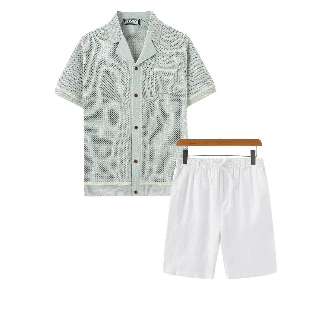 Leopold - Premium Strikket Skjorte