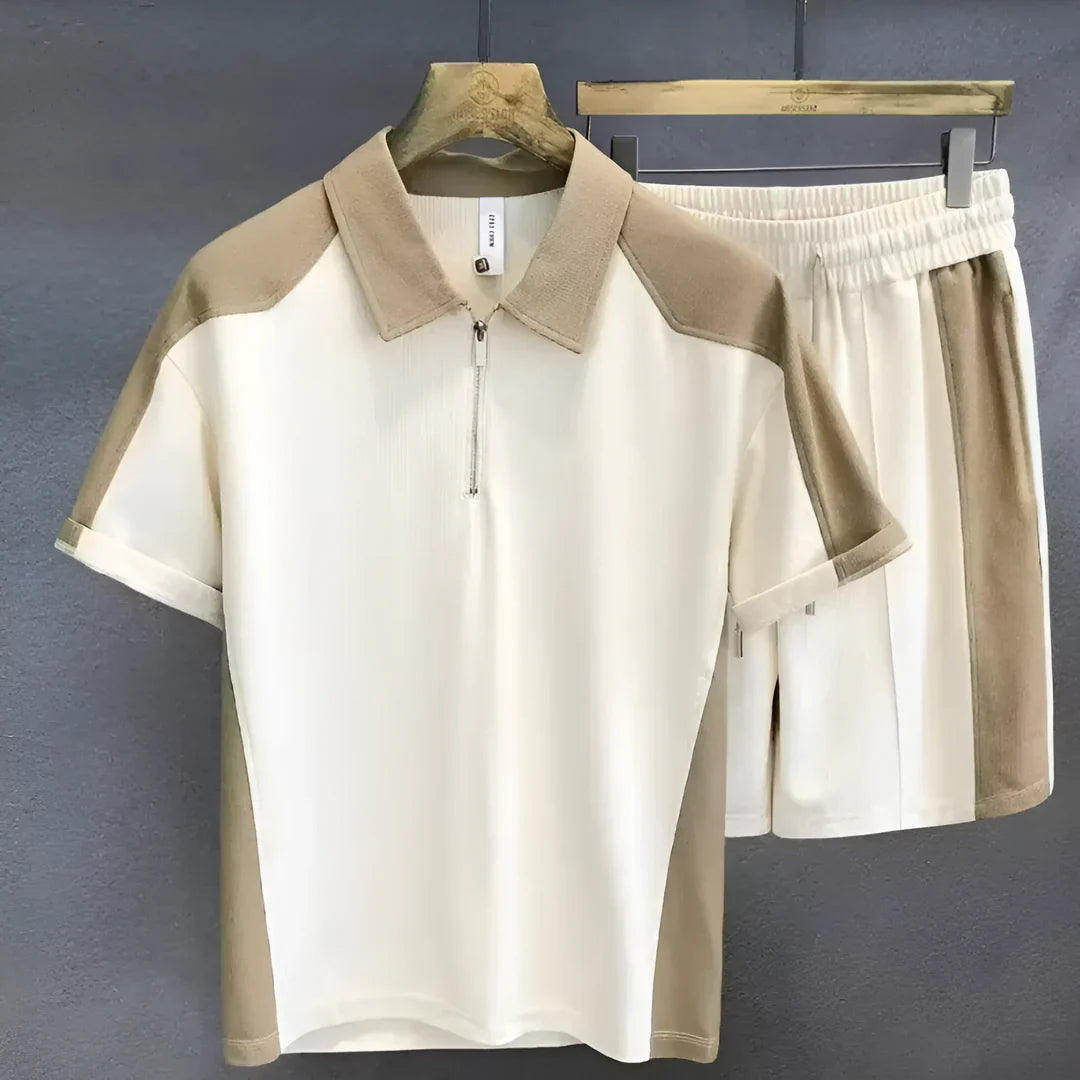 Thibaut - Tofarvede Todelt Sommersæt