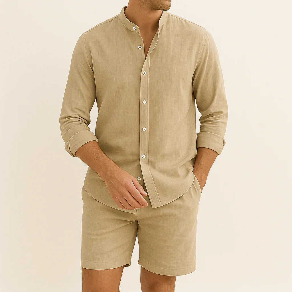 Augusto - Elegant Sommersæt i Hør