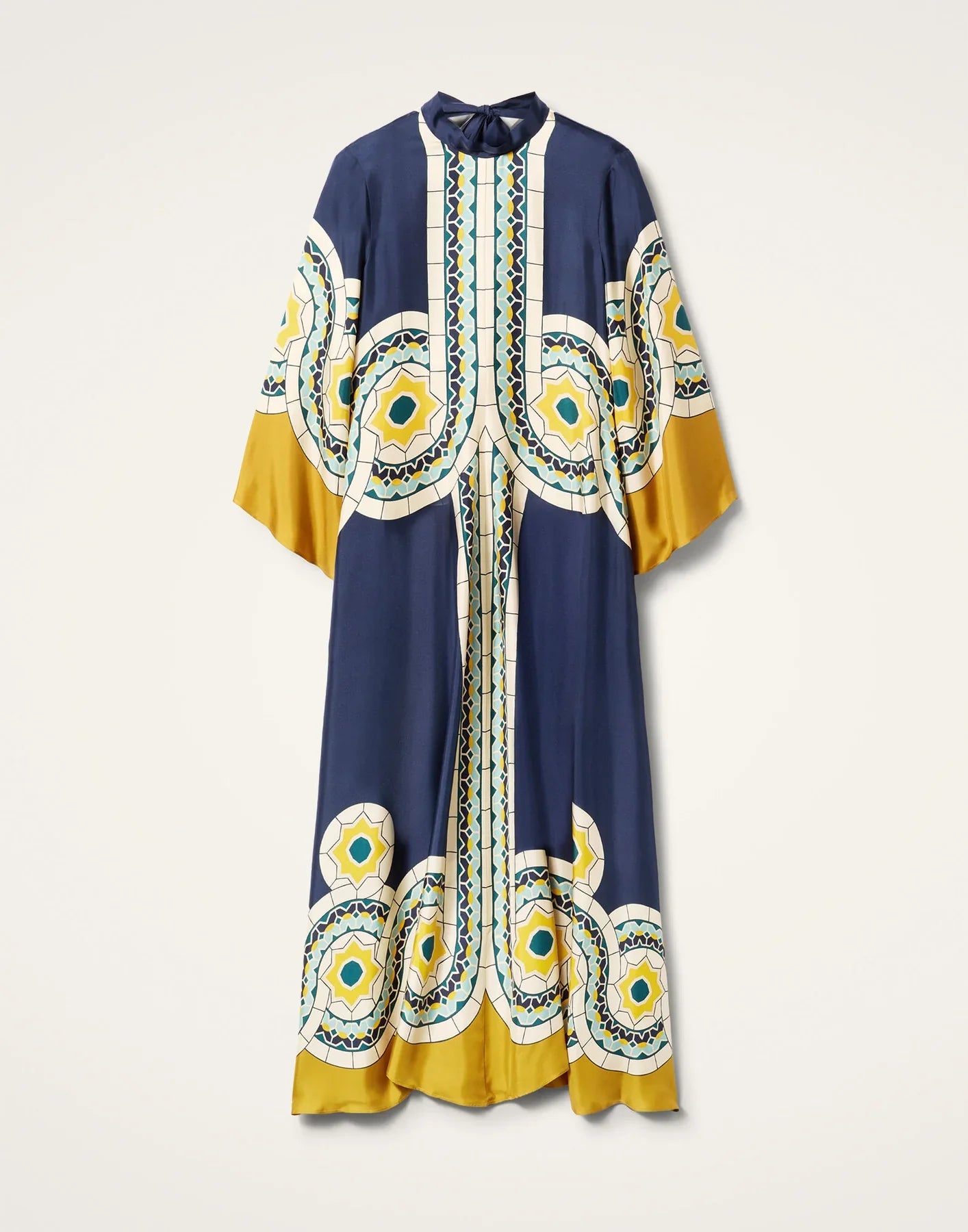 Giuseppa - Luksuriøs Delikat Maxikjole i Satin