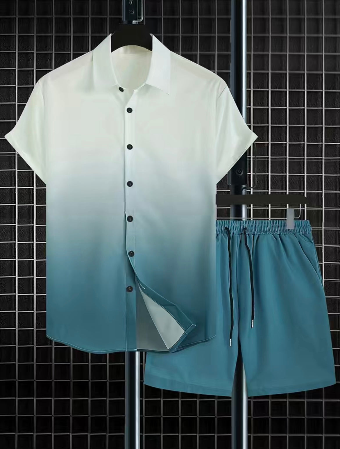 Nassau - Ensemble Dégradé en Satin Supérieur