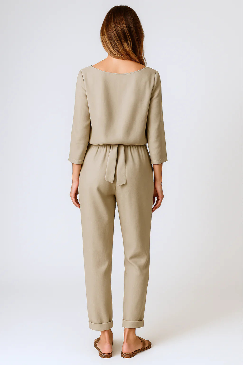 Theana - Elegant 2stk Åndbart Bomuldssæt