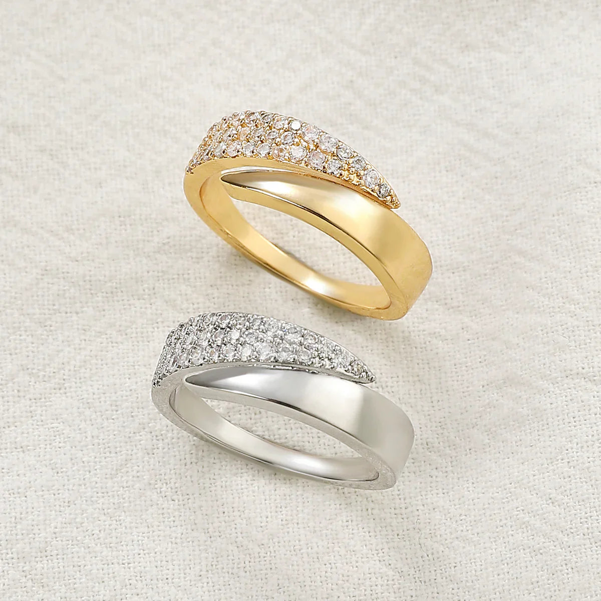 Orila - Elegantný Pozlátený Nastaviteľný Prsteň｜1+1 ZADARMO