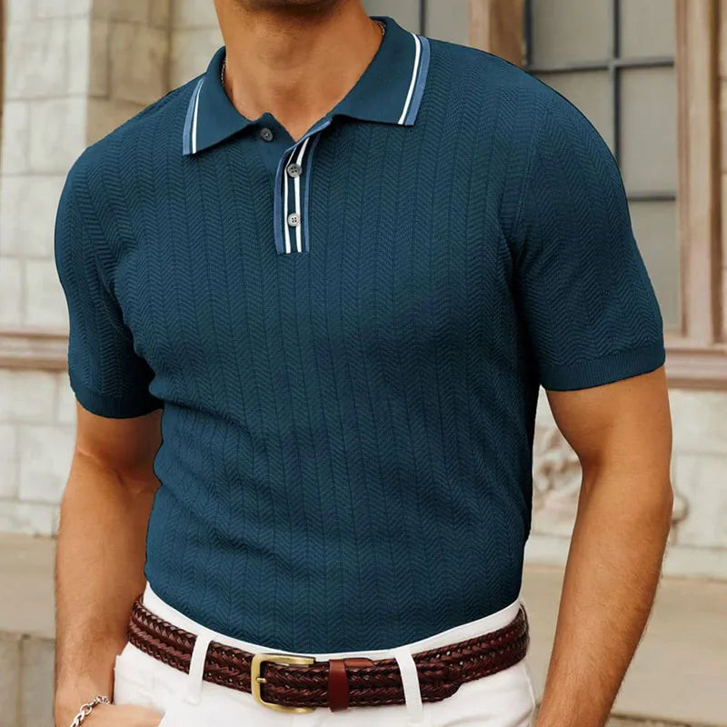 Joseph - Premium Strikket Poloshirt