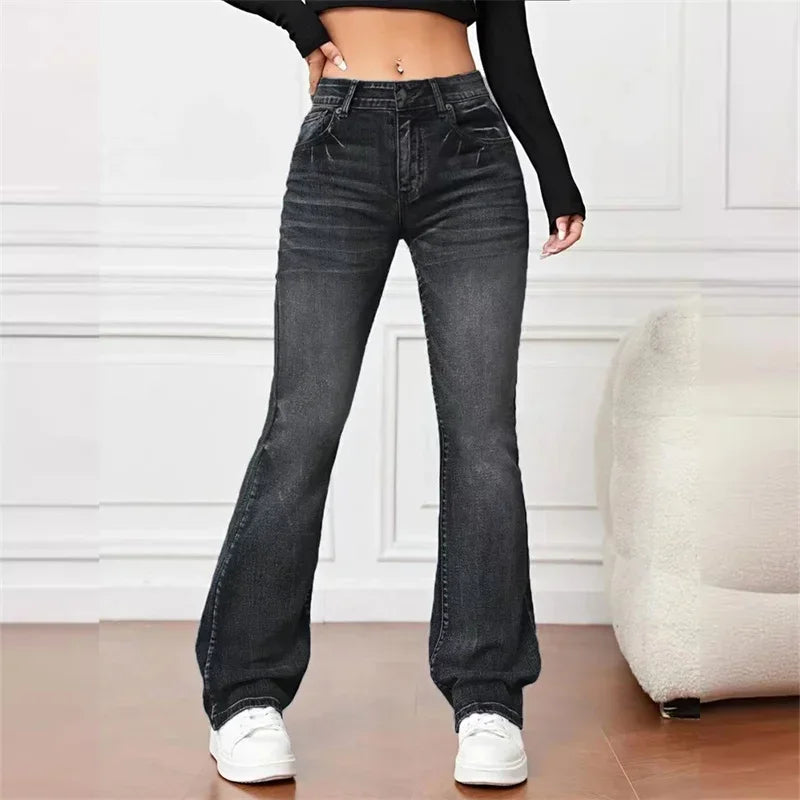 Coline - Premium Komfort Blussede Jeans