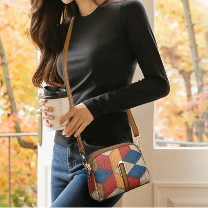 Josie - Elegant Håndlavet Læder Crossbody Taske