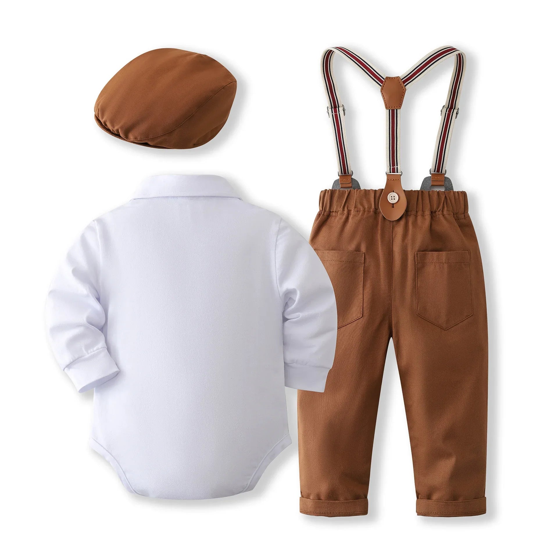 Ensemble de Cérémonie 5pcs pour Bébé Gentleman