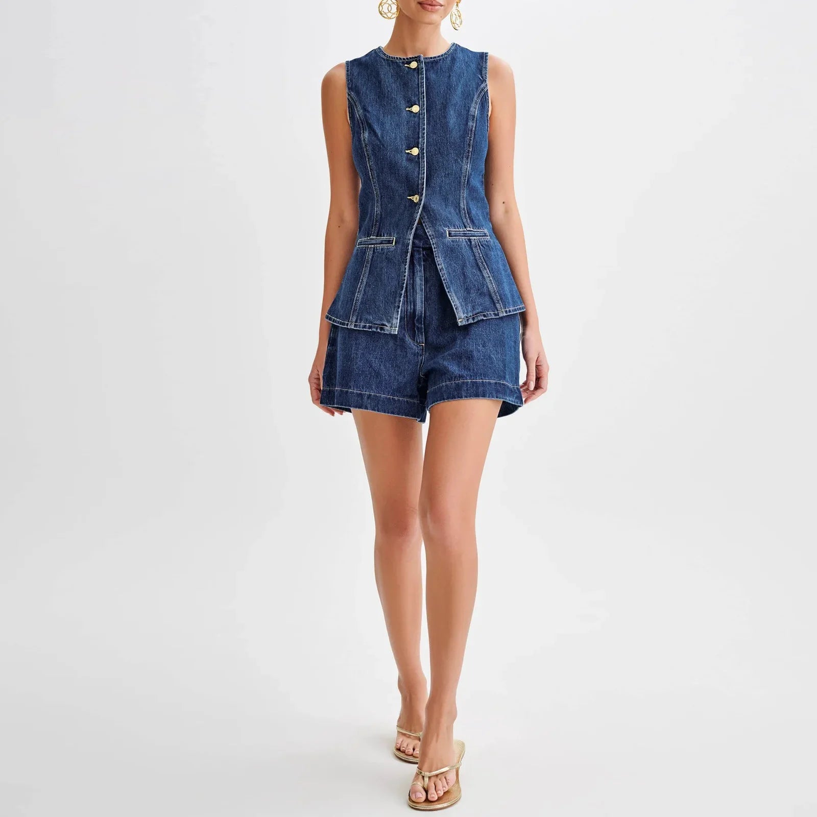 Maxine - Ensemble Denim 2pcs