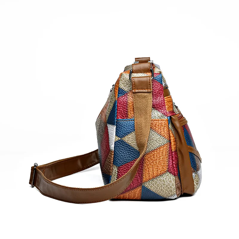 Hallie - Elegant Håndlavet Læder Crossbody Taske