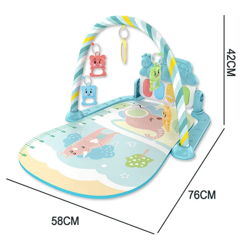 Soltij® Tapis de Jeu Éducatif Multifonctions Interactif