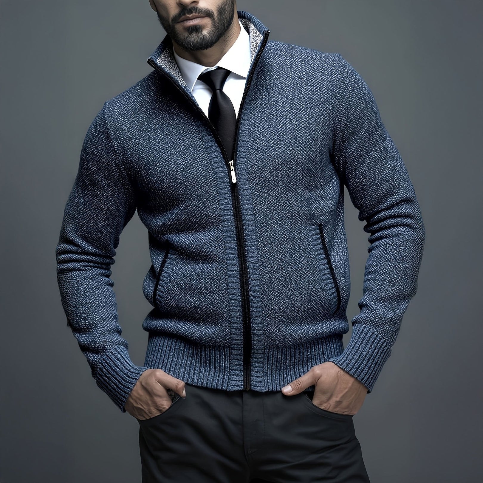 Haralds - Stylová Prémiová Pletená Vesta