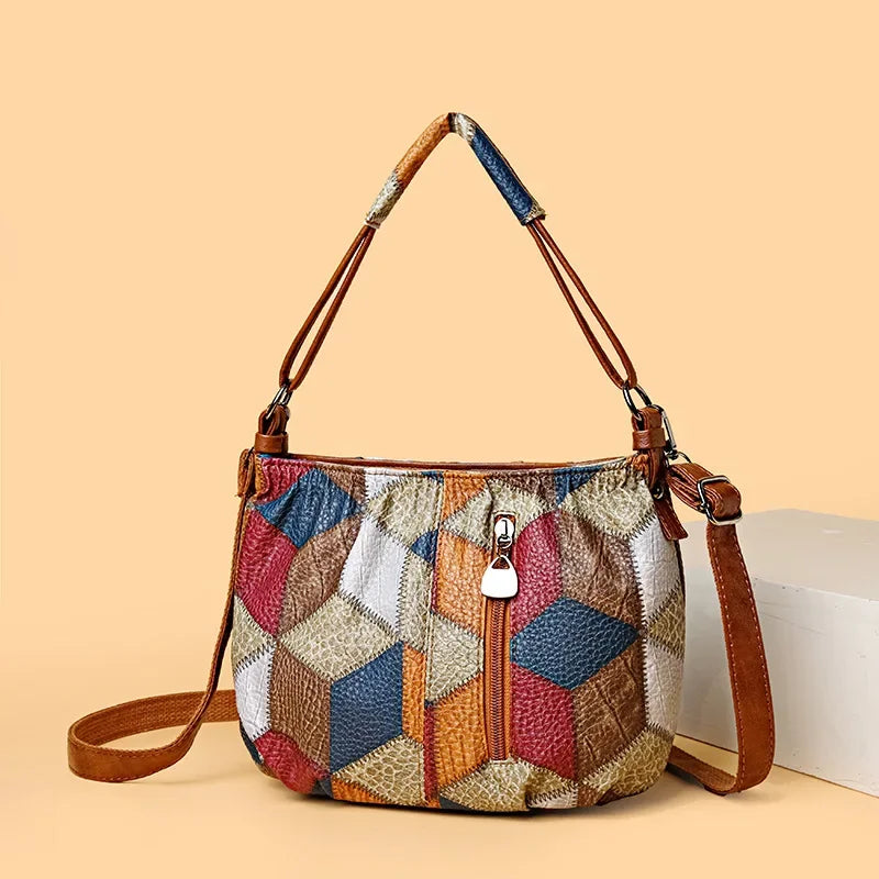 Duscha - Elegant Håndlavet Læder Crossbody Taske