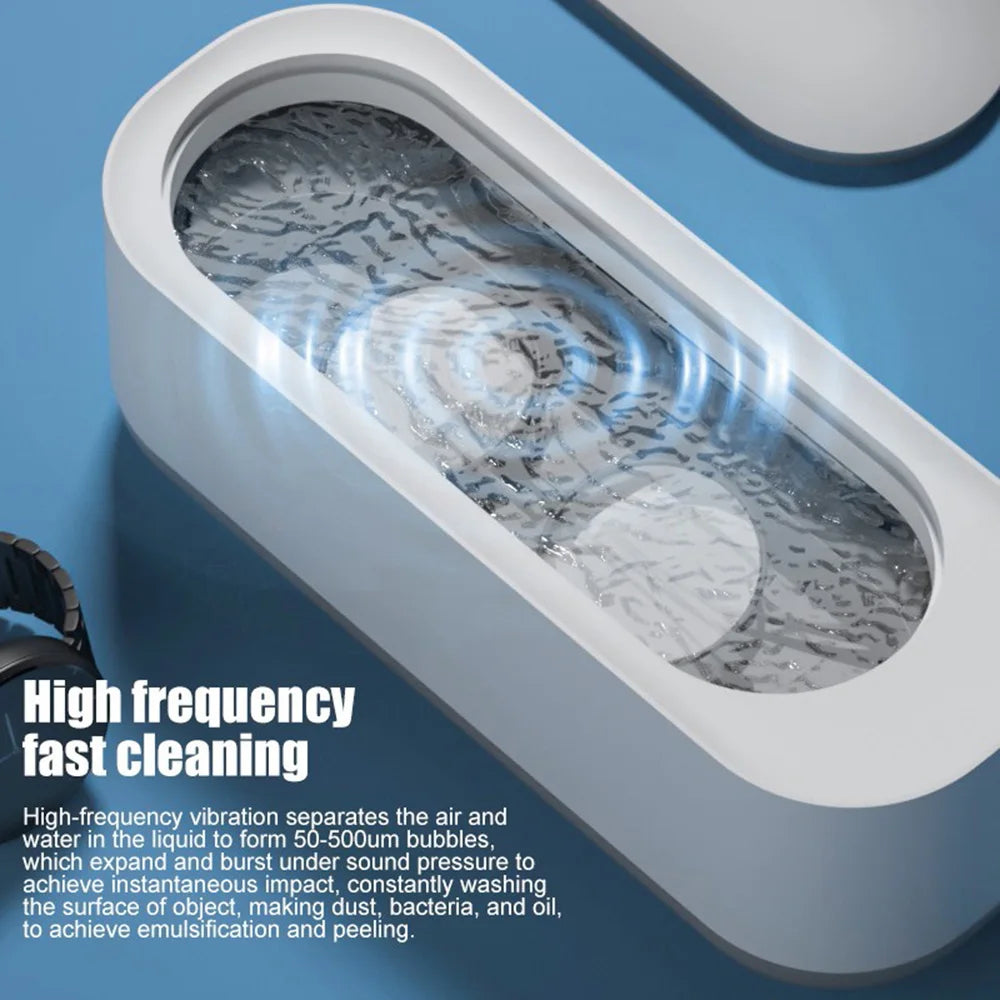 LENCS® Nettoyeur Portable Ultrasonique Multifonction