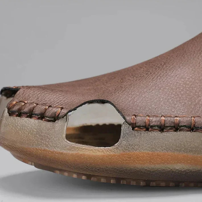 Rutger - Åndbare Håndlavede Sandaler i Ægte Læder