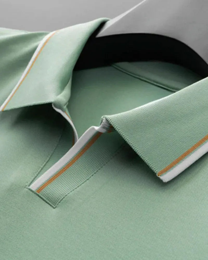 Gaultier -  Polo S Krátkym Rukávom Z Hodvábu Prestige