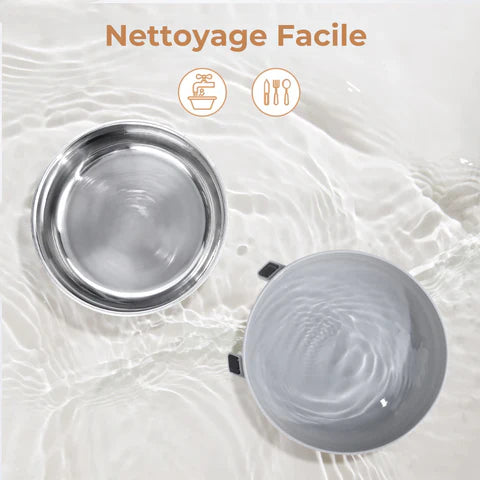 Chauto® Distributeur de Croquettes Automatique Programmable