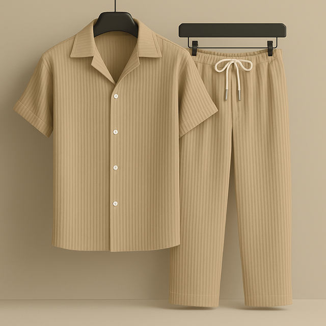 Isaac - Prémiová Ľanová Košeľa a Nohavicová Súprava