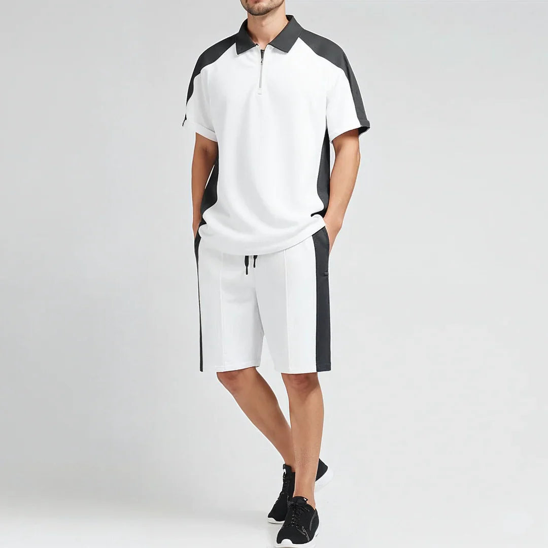 Thibaut - Tofarvede Todelt Sommersæt